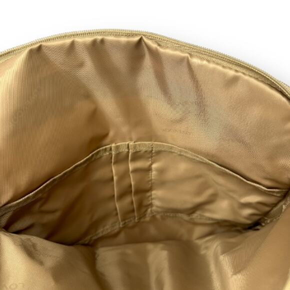 Lovevook 40L Travel Backpack Women Shoe Compartment Puffer Carry On Khaki Tan - Picture 8 of 15